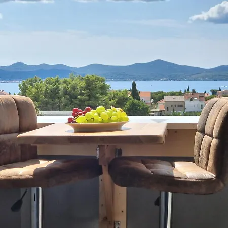 Booking Beautifull Studio Apartment Bell With Balcony And Sea View In Zára Kültér fotó